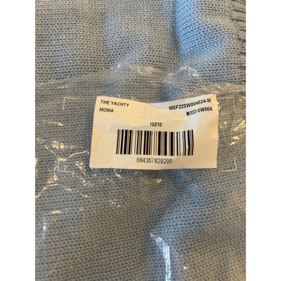 AYR The Yachty Men’s Merino Wool Sweater Size Medium New - Picture 5 of 5